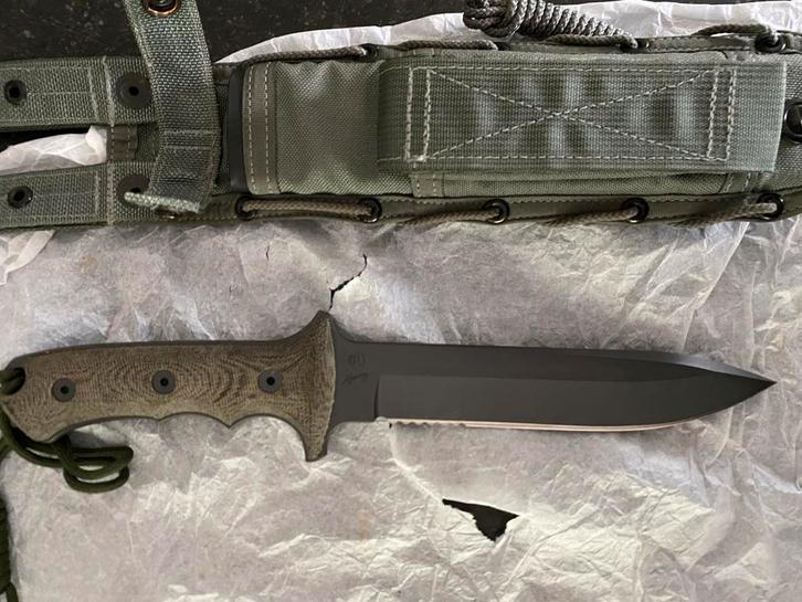 Chris Reeve Green Beret 7 NOS, Verzamelen, Militaria | Tweede Wereldoorlog, Landmacht, Mes of Dolk, Ophalen