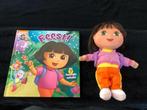 Prachtig leesboek Dora + knuffel Dora met geluid, Kinderen en Baby's, Ophalen of Verzenden