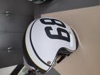 Helm - jethelm - caferacer - retro, Motoren, Kleding | Motorhelmen, Ophalen, L, Jethelm, Overige merken