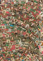 500 stuks oude sigarenbandjes van P,P, Rubens ,, Verzenden, Gebruikt, Sigarenbandjes