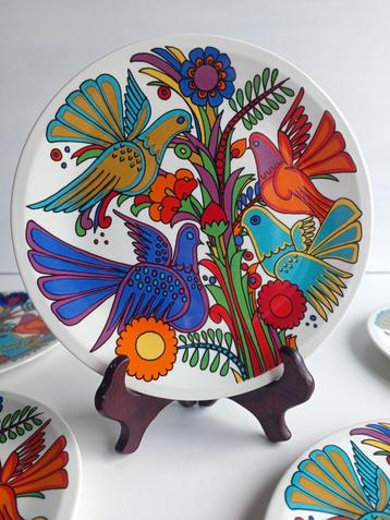  Boch Acapulco vintage dessertbord   beschikbaar voor biedingen