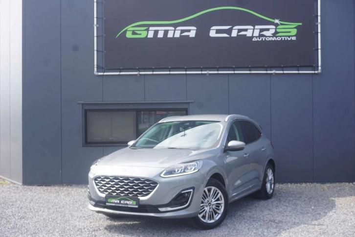 Ford Kuga 2.5 PHEV Vignale Aut.-Navi-Leder-Airco-Cam-Garanti, Auto's, Ford, Bedrijf, Te koop, Kuga, ABS, Airbags, Airconditioning