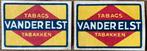 VANDER ELST TABAKKEN/etiketten, Ophalen of Verzenden, Zo goed als nieuw, Overige typen