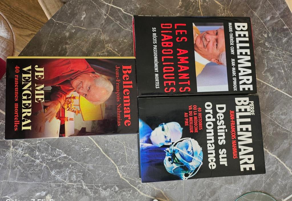 Lot livres Pierre Bellemare Histoires Vraies (3 volumes), Enlèvement ou Envoi