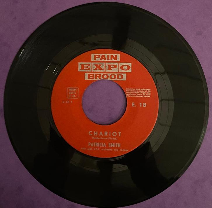 Chariot van Patricia Smith, Cd's en Dvd's, Vinyl Singles, Gebruikt, Single, Pop, 7 inch, Ophalen of Verzenden