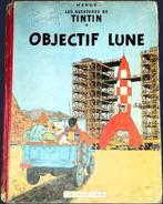 Tintin : Objectif Lune - 1953 EO, Eén stripboek, Ophalen of Verzenden, Gelezen, Hergé