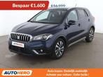 Suzuki S-Cross 1.4 BoosterJet All Grip Style (bj 2019), Auto's, Suzuki, 158 g/km, Gebruikt, Blauw, Leder