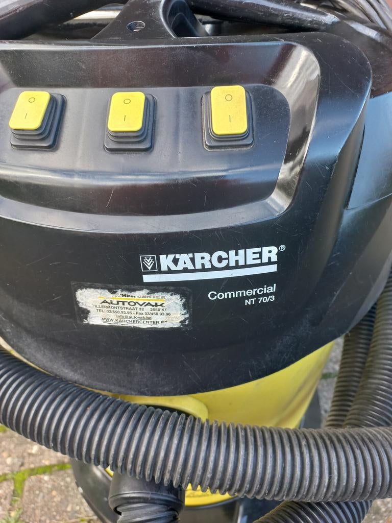 Karcher nt 70/3 stof/ waterstofzuiger, Ophalen