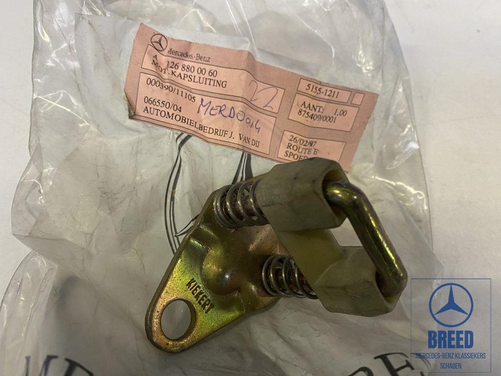 NOS motorkapsluiting voor Mercedes-Benz W126, Autos : Pièces & Accessoires, Carrosserie & Tôlerie, Neuf, -, -, Enlèvement ou Envoi