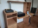 Computer Desk with Shelves, Ophalen, Zo goed als nieuw, Bureau