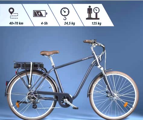 Elektrische stadsfiets ruilen tegen fatbike, Versnellingen, Zo goed als nieuw, Schijfrem, 53 tot 57 cm