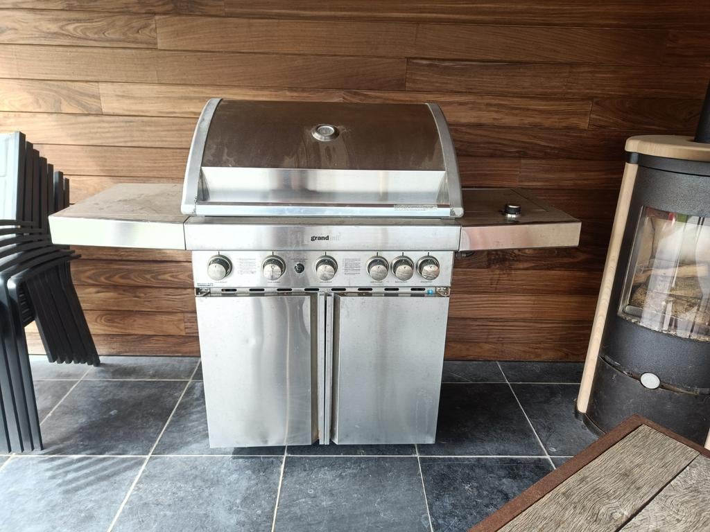 Grandhall Maxim 429b gas BBQ, Jardin & Terrasse, Cuisines extérieures, Gaz, Enlèvement, Utilisé, Grandhall