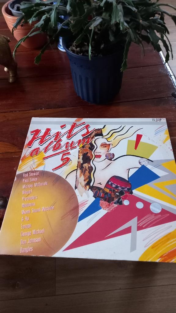 vinyl 33T compil 80 (2 vinyles) europe,wham,madonna,prince,, Cd's en Dvd's, Vinyl | Pop, Ophalen, 1980 - 1989, Zo goed als nieuw