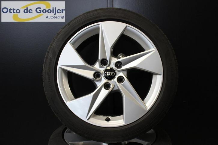 Originele Audi A3 Velgen 17 Inch Zomerbanden Goodyear, Auto-onderdelen, Banden en Velgen, Banden en Velgen, Zomerbanden, 17 inch