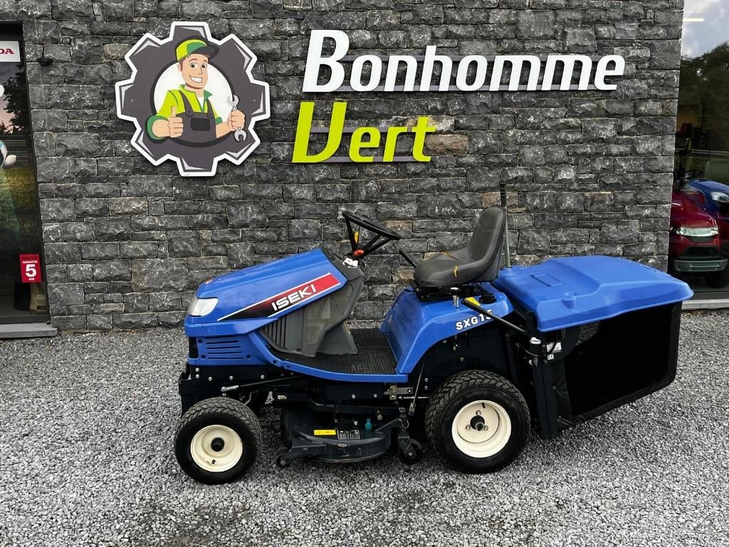 Tracteur tondeuse Iseki SXG15, Tuin en Terras, Zitmaaiers, Gebruikt, 90 tot 120 cm, Elektrische starter, Opvangbak, Ophalen