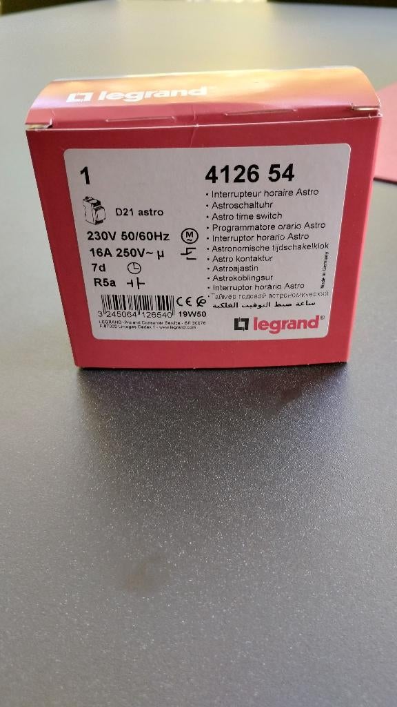 schakelklok, Doe-het-zelf en Bouw, Ophalen of Verzenden, Nieuw, Overige typen