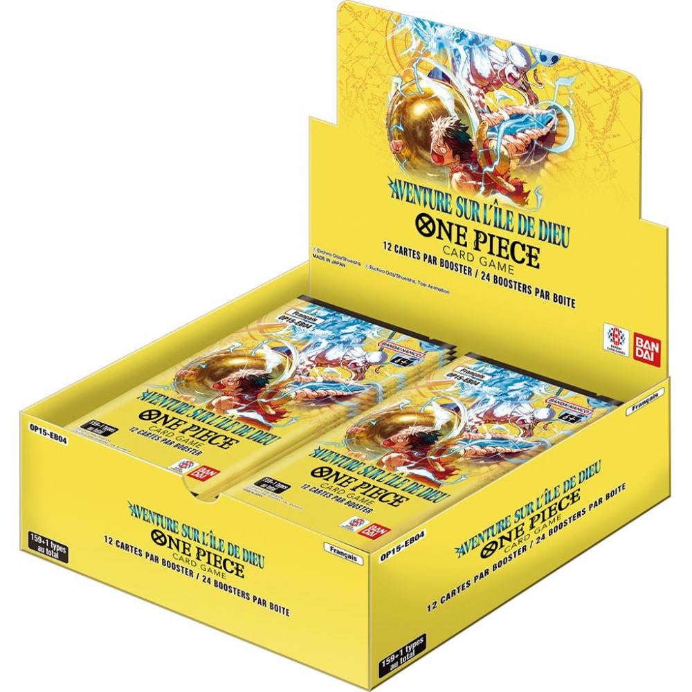 One Piece CG OP-15 Display Kami Island ENG & FR, Hobby & Loisirs créatifs, Jeux de cartes à collectionner | Autre, Neuf, Booster box