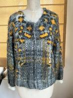 Langharige gilet,merk Oui, maat 42, Ophalen of Verzenden, Zo goed als nieuw, Maat 42/44 (L), Wit