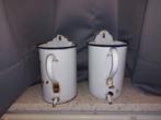 Oude emaille lavementen, 2 liter., Ophalen of Verzenden
