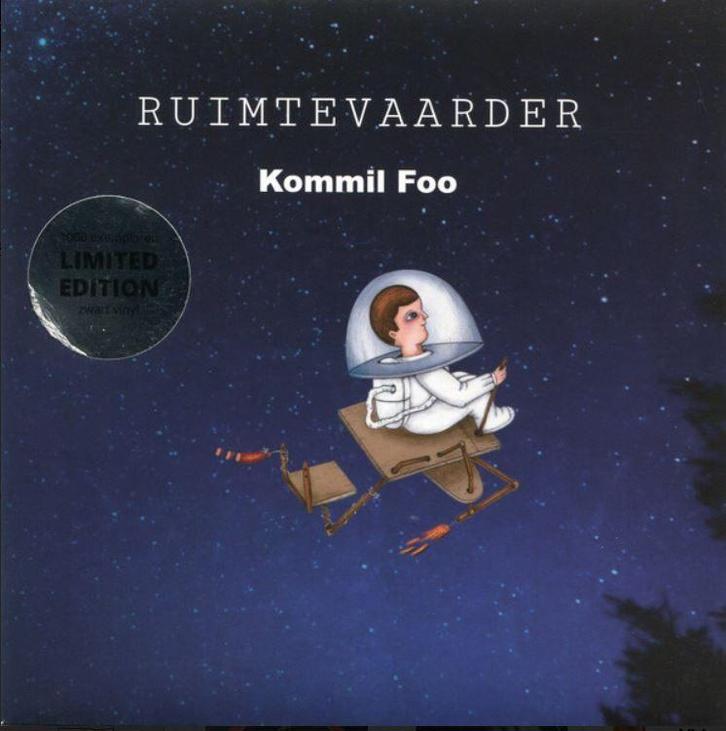 7" - KOMMIL FOO - RUIMTEVAARDER-(nieuw sealed) bied va 20€, Cd's en Dvd's, Vinyl | Nederlandstalig, Nieuw in verpakking, Pop, Ophalen of Verzenden