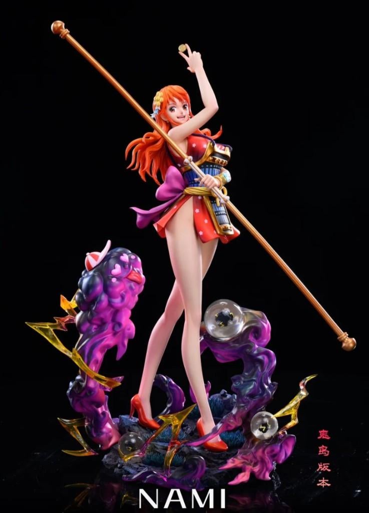 Nami Onigashima One Piece LX studio NO tsume, Collections, Statues & Figurines, Comme neuf, Enlèvement