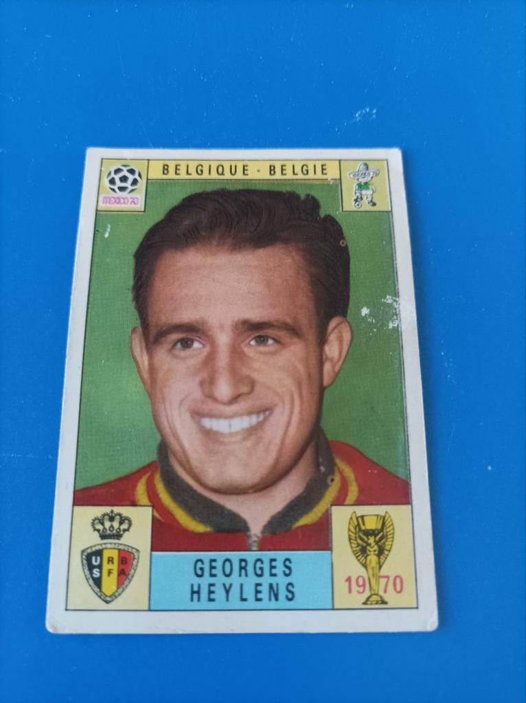 Panini Mexico 70, Belgique Georges Heylens, Enlèvement ou Envoi
