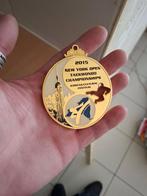 Medaille verguld goud, Ophalen of Verzenden, Goud