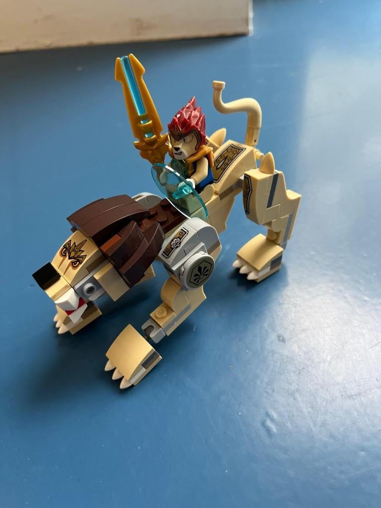 LEGO Chima 70123 - Leeuw legendebeest, Gebruikt, Overige thema's, Lego, Ophalen of Verzenden