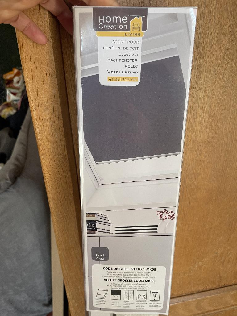 STORE VELUX NEUF, Maison & Meubles, Ameublement | Rideaux & Stores à lamelles, Enlèvement, Neuf, Gris