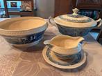 Boerenhoeve keramiek , slakom, soepterrine, sauskom, Enlèvement