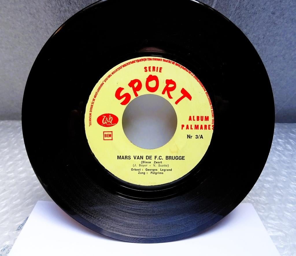 Serie Sport - Mars van de F.C. Brugge - 3 / A, Ophalen of Verzenden