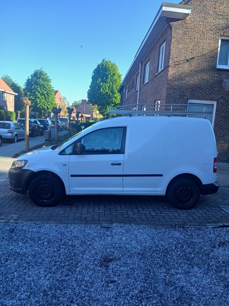 VW Caddy 2011 1.6 TDI, Autos, Achat, Diesel, Particulier, Blanc