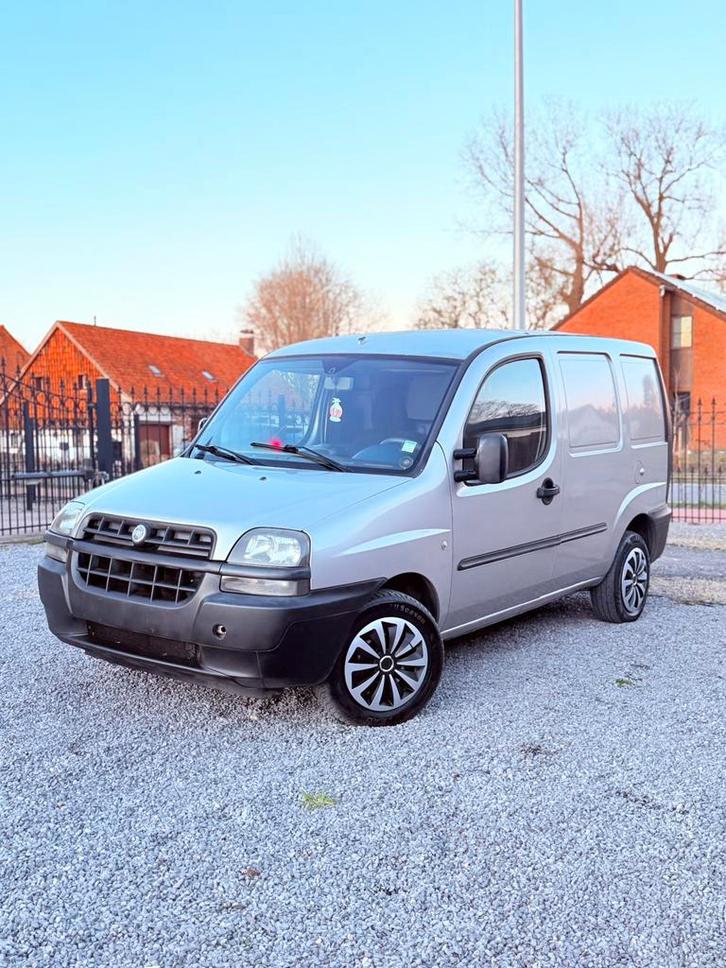 Fiat doblo 1.9diesel 123dkm gekeurd v verkoop 2650€, Autos, Camionnettes & Utilitaires, Particulier, ABS, Fiat, Enlèvement