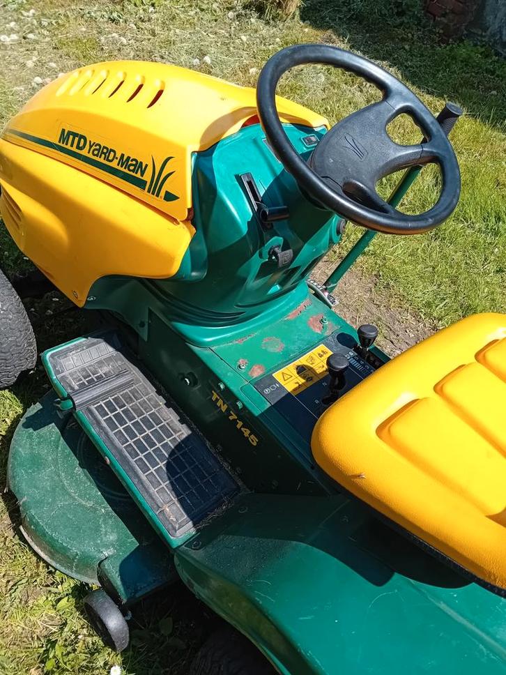 Tacteur yard man tn 7145., Tuin en Terras, Zitmaaiers, Opvangbak, Ophalen