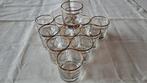 Jeneverglaasjes vintage Hertekamp 13 stuk, Ophalen