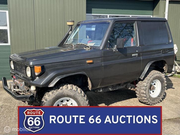 Toyota Land Cruiser | 1991 | Route 66 Auctions, Auto's, Oldtimers, Bedrijf, Te koop, Toyota, Benzine, Overige carrosserie, Handgeschakeld