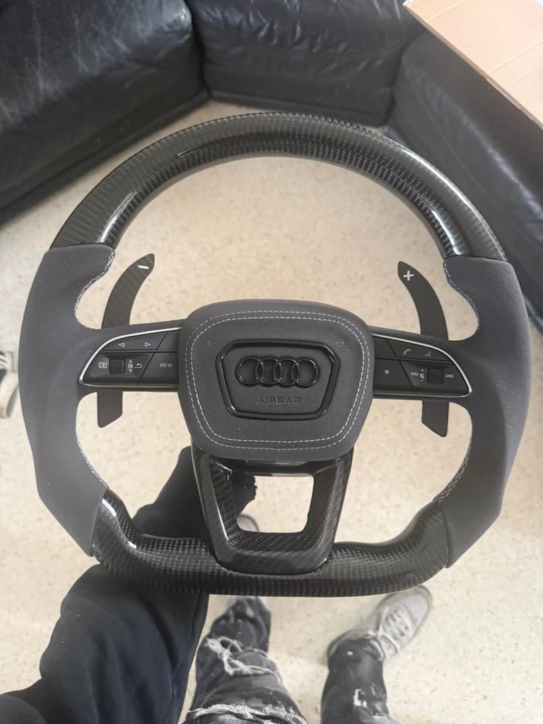 Volant en carbone personnalisé Audi neuf, Enlèvement, Audi