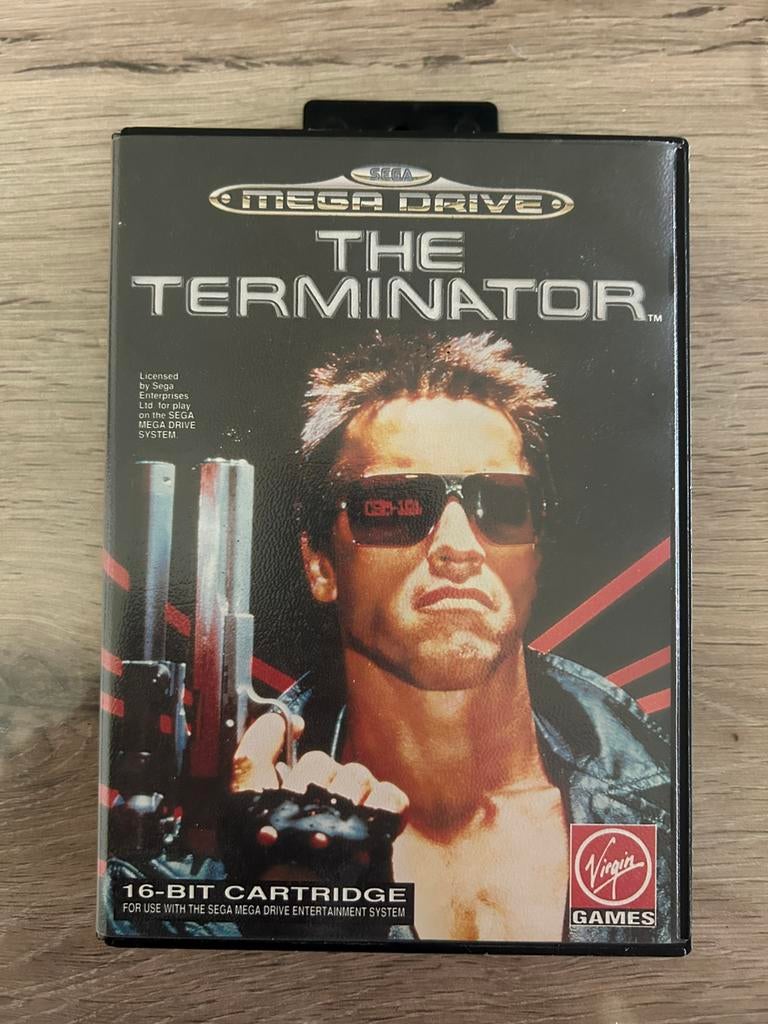 Spel Sega Mega Drive The Terminator Met instructies, Games en Spelcomputers, Ophalen of Verzenden, Gebruikt, Mega Drive
