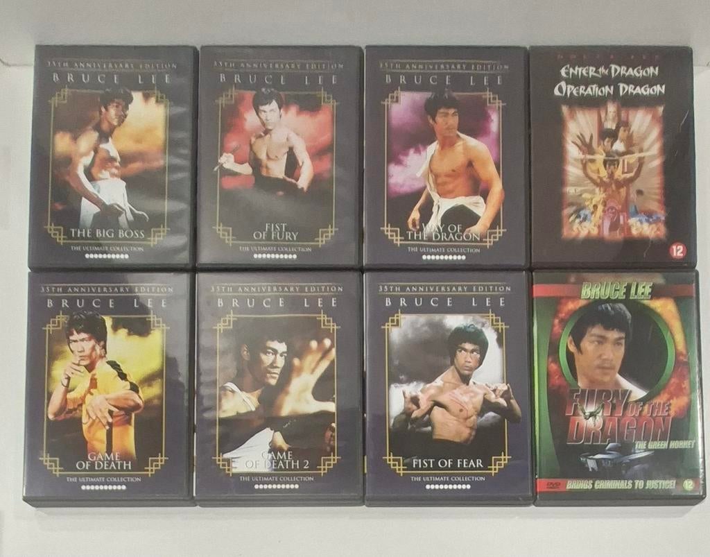 Bruce Lee Collection 8 DVD, Ophalen of Verzenden