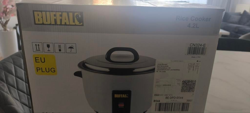 Rice Cooker Buffalo 4.2L, Ophalen