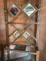 Antiek kapstok meubel, Utilisé, Bois, Portemanteau sur pied, 150 à 200 cm