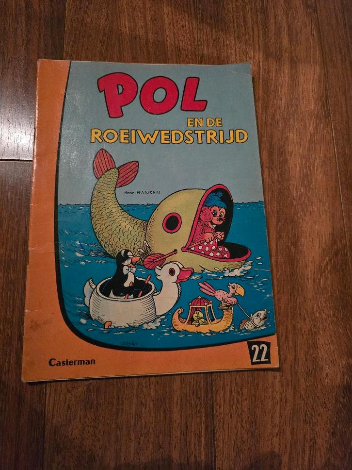 Pol, Pel en Pingo :  de roeiwedstrijd nr 22, Boeken, Stripverhalen, Ophalen of Verzenden