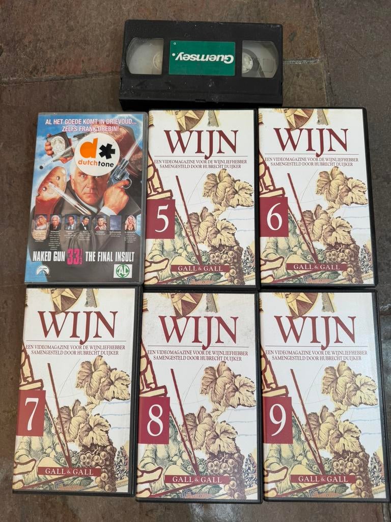 7 oude cassettes, Ophalen of Verzenden, Zo goed als nieuw