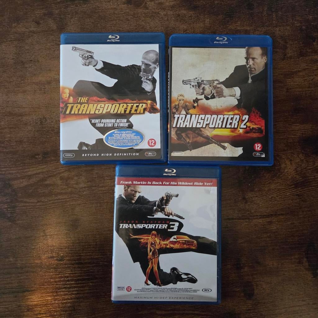 Transporter trilogie, Cd's en Dvd's, Ophalen of Verzenden