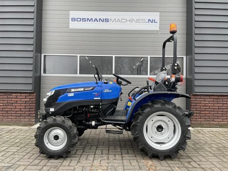 Solis 26 4WD 25 PK minitractor NIEUW €152 LEASE, Zakelijke goederen, Machines en Bouw | Tuin, Park en Bosbouw, Overige typen