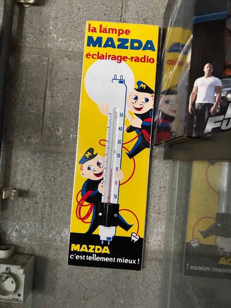 Mazda reclamebord, Verzamelen, Ophalen, Reclamebord