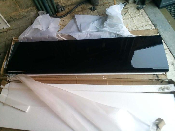 planche stratifier noir genre plan de travai 185X45X4 cm, Bricolage & Construction, Bois & Planches, Neuf, Planche, 25 à 50 mm