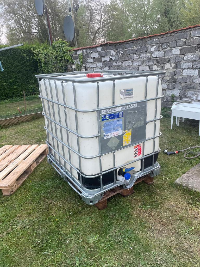 1000l waterton (nog 1 stuk over), Tuin en Terras, Regentonnen, Ophalen, Zo goed als nieuw