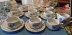 tassen ondertassen melkkan hotelporselein vintage, Enlèvement ou Envoi, Comme neuf, Porcelaine, Tasse(s) et/ou soucoupe(s)