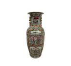 2 vases chinois classiques style médaillon rose à vendre !, Antiquités & Art, Antiquités | Vases, Enlèvement